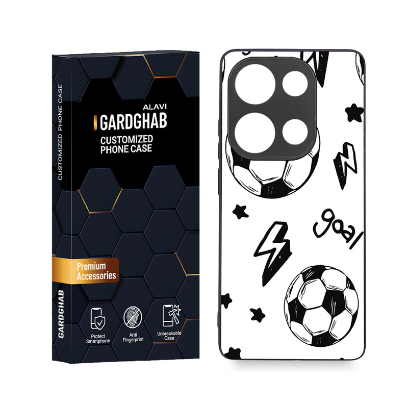 کاور گارد قاب علوی مدل دور ژله ای مناسب برای گوشی موبایل شیائومی Poco M6 Pro