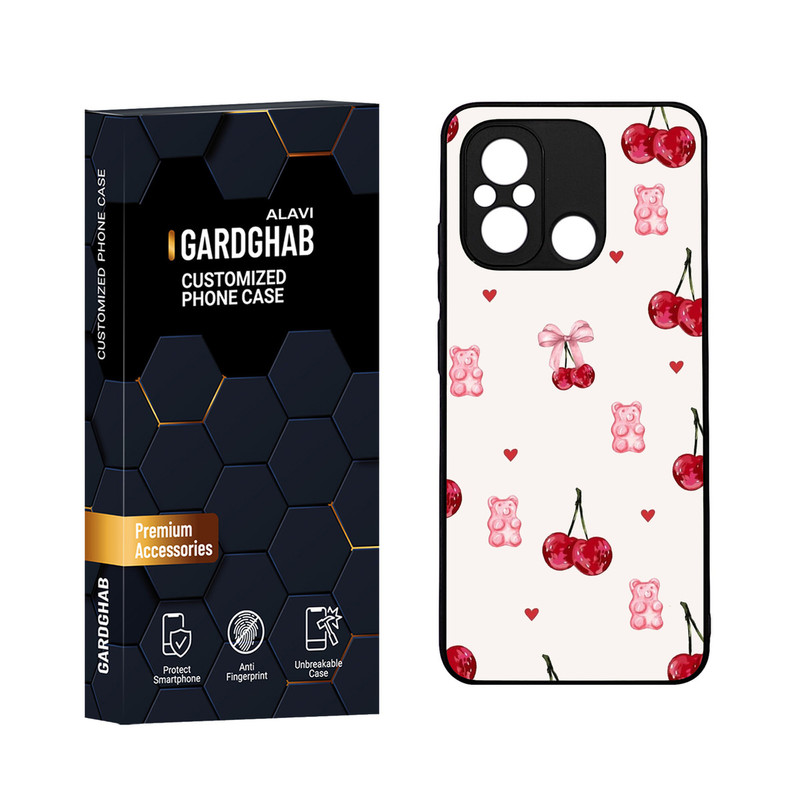 کاور گارد قاب مدل دورژله ای دخترانه مناسب برای گوشی موبایل شیائومی Poco C55 / Redmi 12c