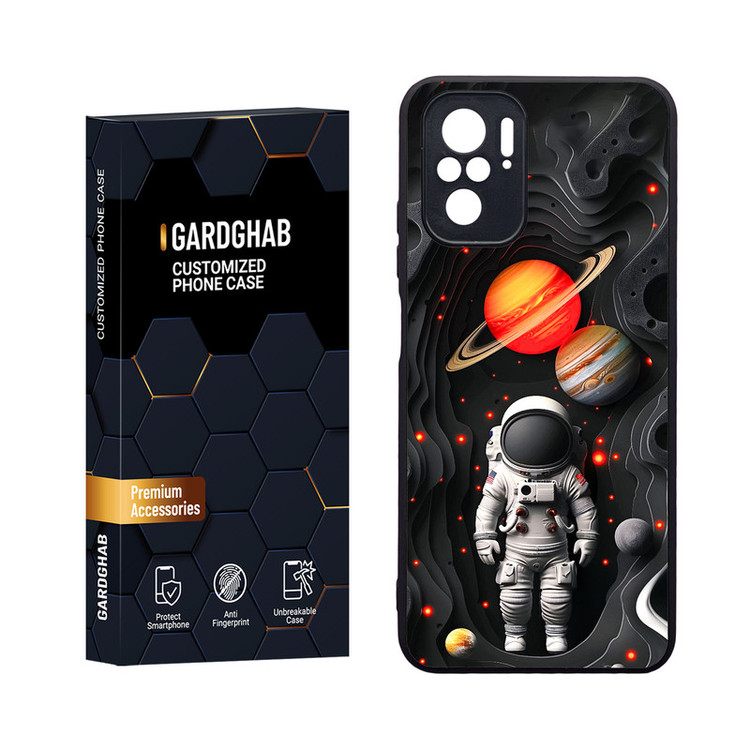 کاور گارد قاب مدل دورژله ای کهکشان مناسب برای گوشی موبایل شیائومی Redmi Note 10 4G / Note 10s / Poco M5s