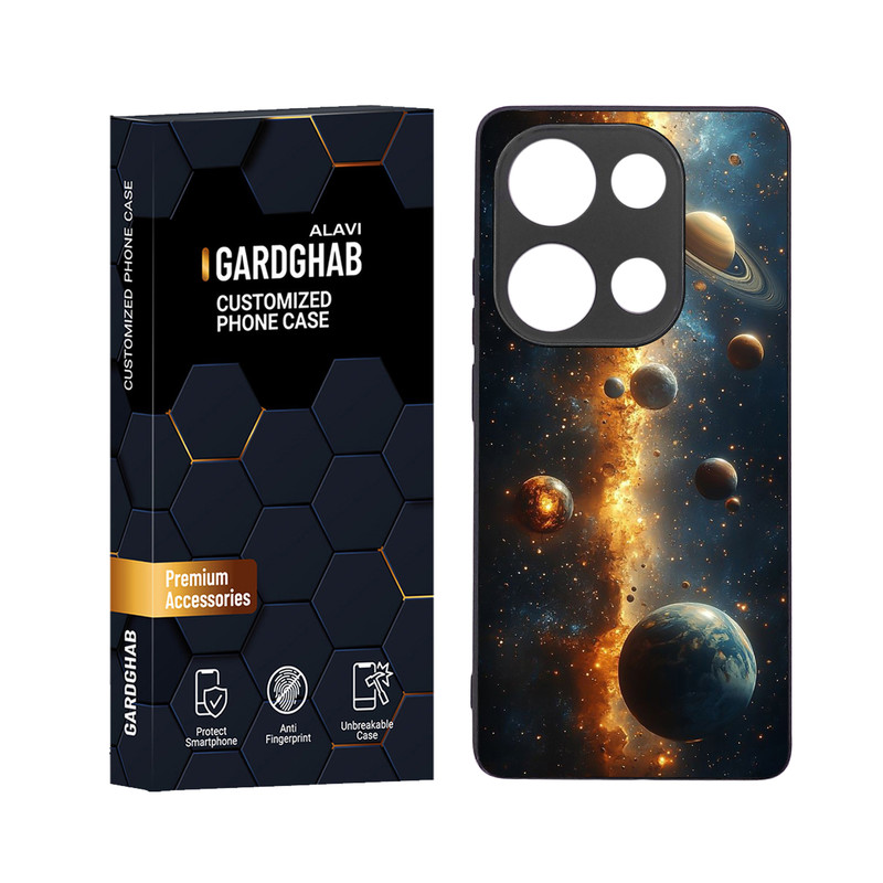 کاور گارد قاب علوی مدل دور ژله ای مناسب برای گوشی موبایل شیائومی Poco M6 Pro 4G