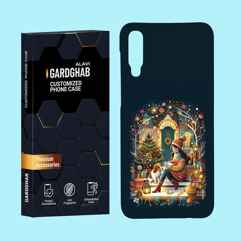 کاور گارد قاب علوی مدل هنری مناسب برای گوشی موبایل سامسونگ Galaxy A50 / Galaxy A50s / Galaxy A30s