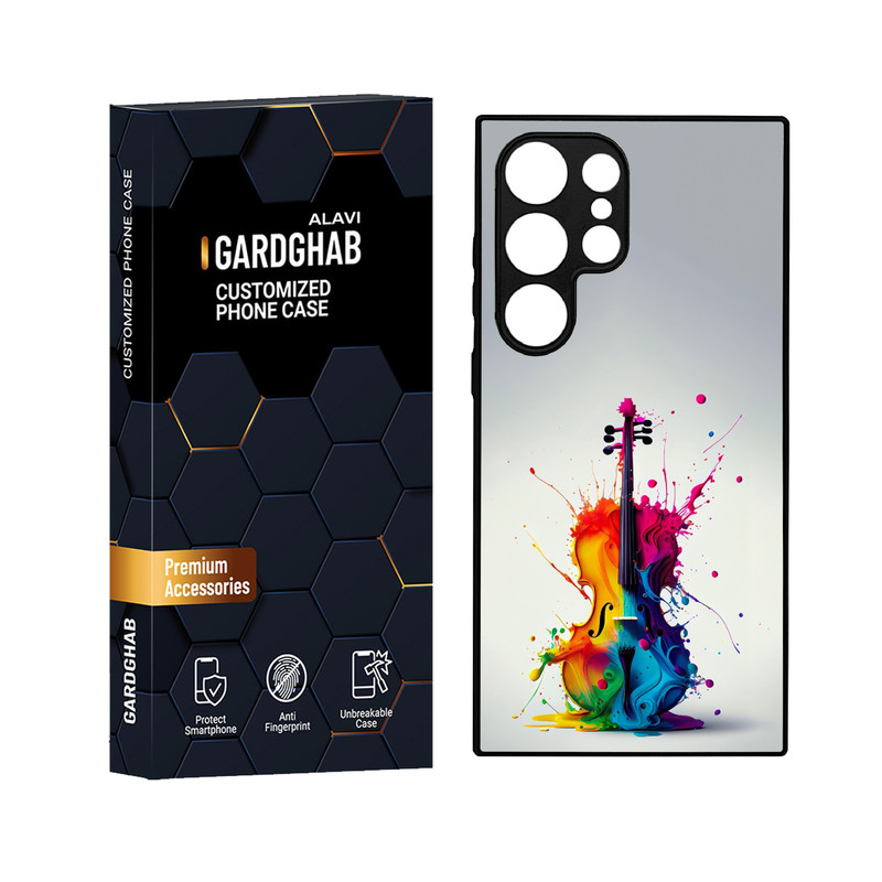 کاور گارد قاب علوی مدل دور ژله ای مناسب برای گوشی موبایل سامسونگ Galaxy S24 Ultra
