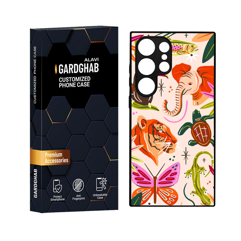 کاور گارد قاب علوی مدل دور ژله ای مناسب برای گوشی موبایل سامسونگ Galaxy S24 Ultra