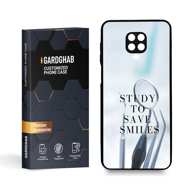 کاور گارد قاب مدل تکست مناسب برای گوشی موبایل شیائومی Redmi Note 9s/Note 9 Pro
