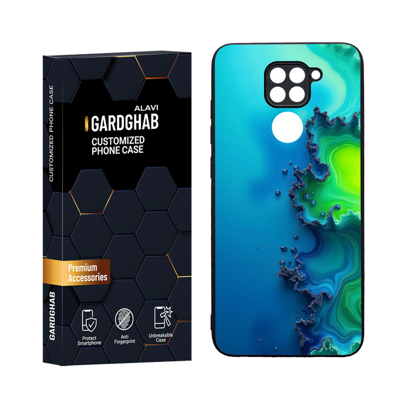 کاور گارد قاب مدل دورژله ای ساده مناسب برای گوشی موبایل شیائومی Redmi Note 9