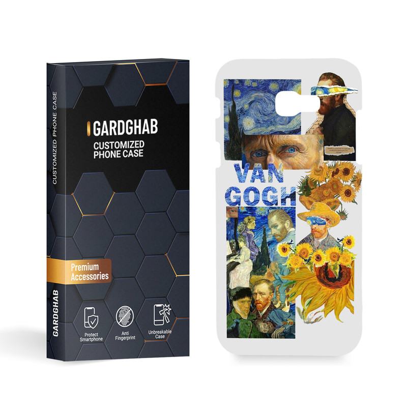 کاور گارد قاب مدل هنری مناسب برای گوشی موبایل سامسونگ Galaxy A7 2017 / A720