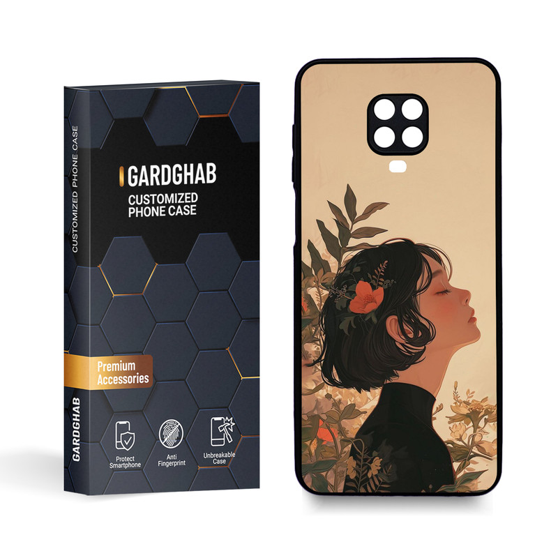 کاور گارد قاب مدل دخترانه مناسب برای گوشی موبایل شیائومی Redmi Note 9s/Note 9 Pro