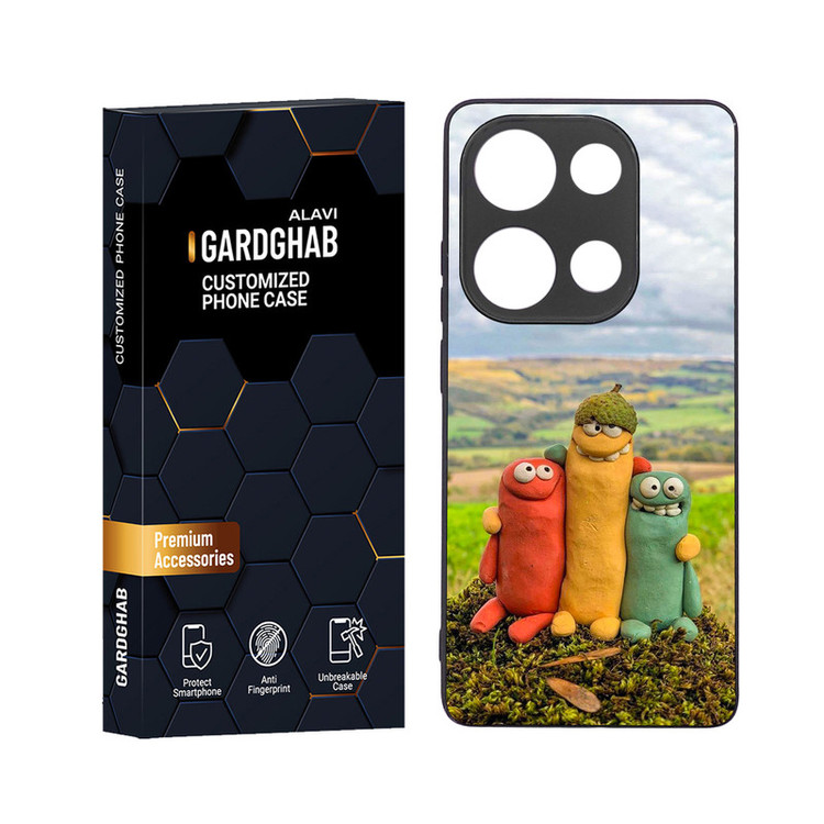 کاور گارد قاب علوی مدل دور ژله ای مناسب برای گوشی موبایل شیائومی Poco M6 Pro 4G