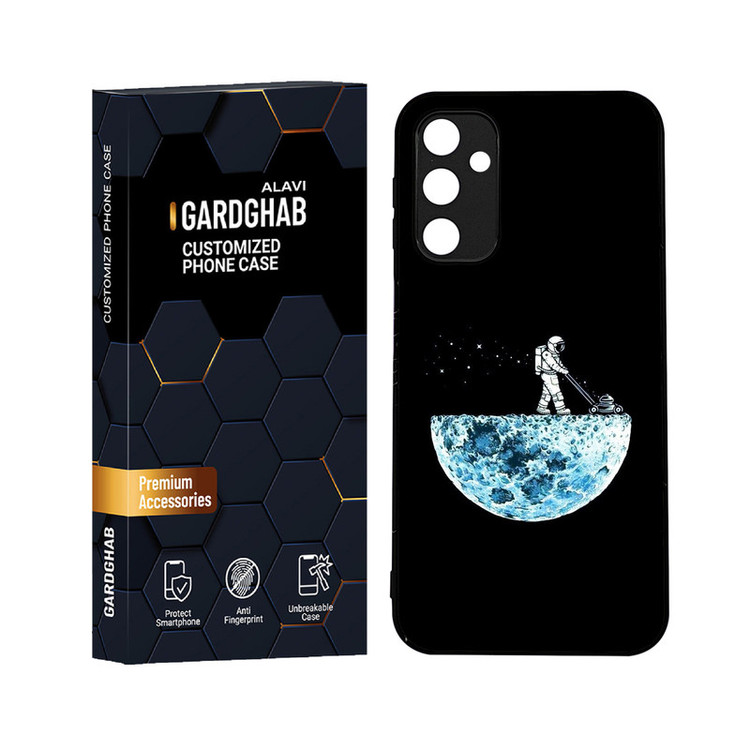 کاور گارد قاب علوی مدل دورژله ای کهکشان مناسب برای گوشی موبایل سامسونگ Galaxy A24