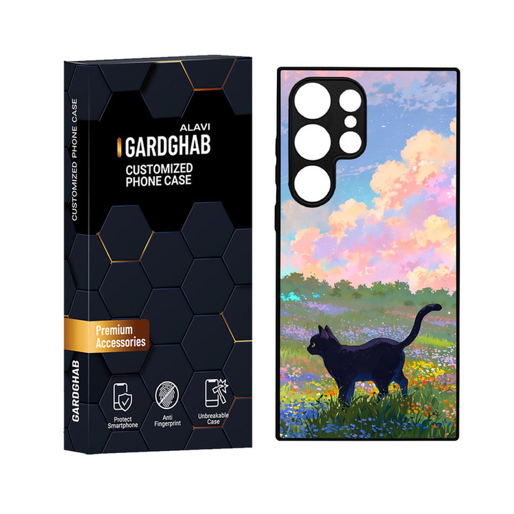 کاور گارد قاب علوی مدل دور ژله ای مناسب برای گوشی موبایل سامسونگ Galaxy S24 Ultra