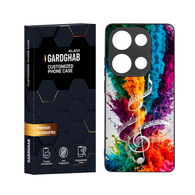 کاور گارد قاب علوی مدل دور ژله ای مناسب برای گوشی موبایل شیائومی Poco M6 Pro 4G