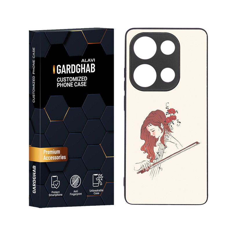 کاور گارد قاب علوی مدل دور ژله ای مناسب برای گوشی موبایل شیائومی Poco M6 Pro 4G