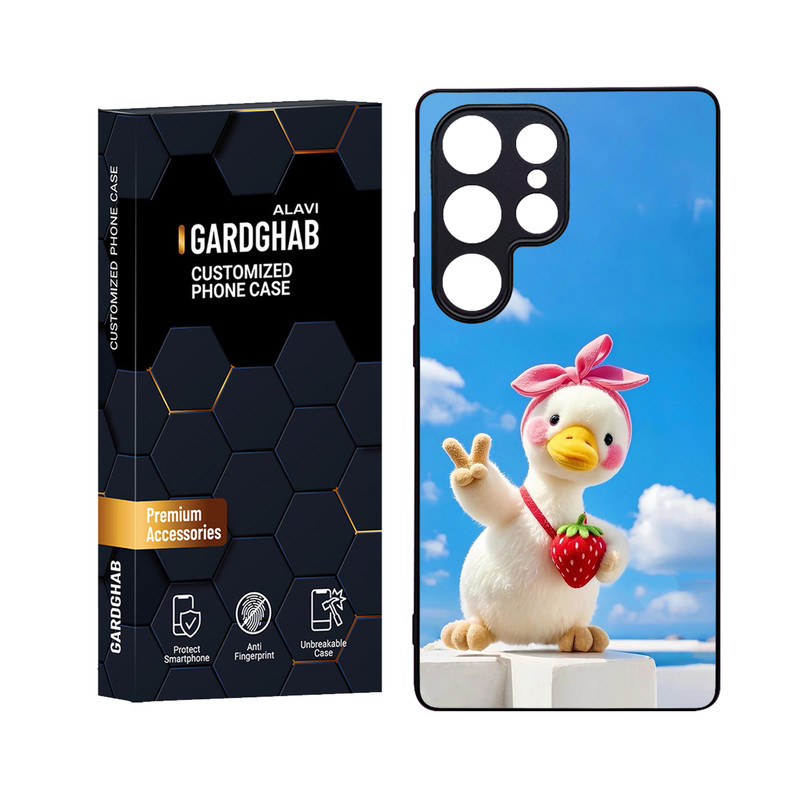 کاور گارد قاب علوی مدل Glass مناسب برای گوشی موبایل سامسونگ  Galaxy S25 Ultra