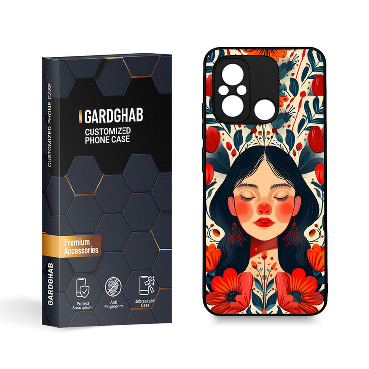کاور گارد قاب مدل دخترانه مناسب برای گوشی موبایل شیائومی Poco C55