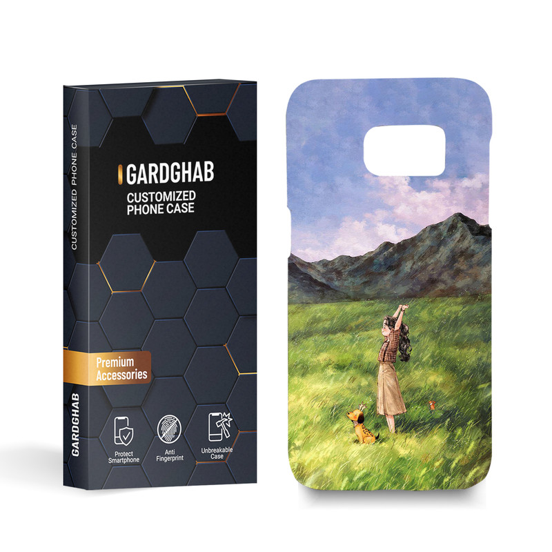 کاور گارد قاب مدل دخترانه مناسب برای گوشی موبایل سامسونگ Galaxy S7