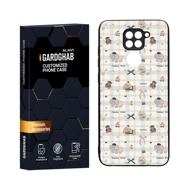 کاور گارد قاب مدل دورژله ای فانتزی مناسب برای گوشی موبایل شیائومی Redmi Note 9