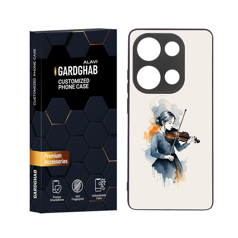 کاور گارد قاب علوی مدل دور ژله ای مناسب برای گوشی موبایل شیائومی Poco M6 Pro 4G