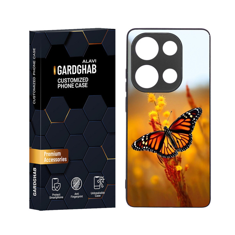کاور گارد قاب علوی مدل دور ژله ای مناسب برای گوشی موبایل شیائومی Poco M6 Pro 4G