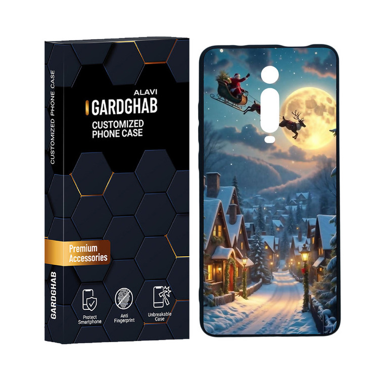 کاور گارد قاب علوی مدل دورژله ای کارتنی و انیمه مناسب برای گوشی موبایل شیائومی Redmi K20 Pro