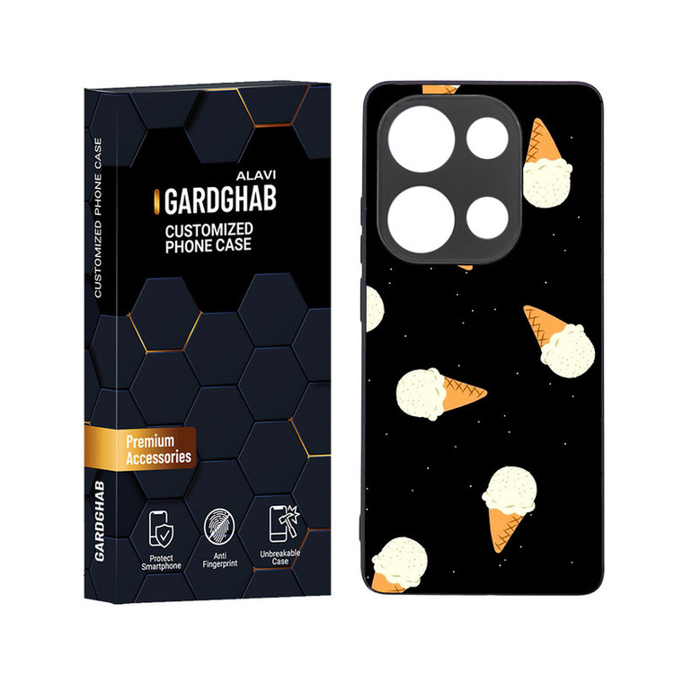 کاور گارد قاب علوی مدل دور ژله ای مناسب برای گوشی موبایل شیائومی Poco M6 Pro 4G