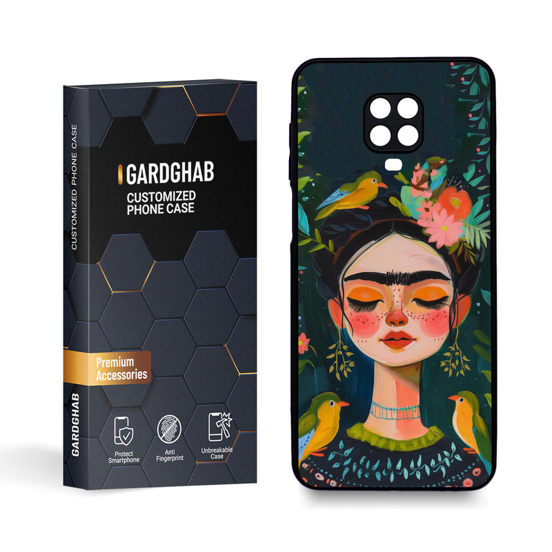 کاور گارد قاب مدل دخترانه مناسب برای گوشی موبایل شیائومی Redmi Note 9s/Note 9 Pro