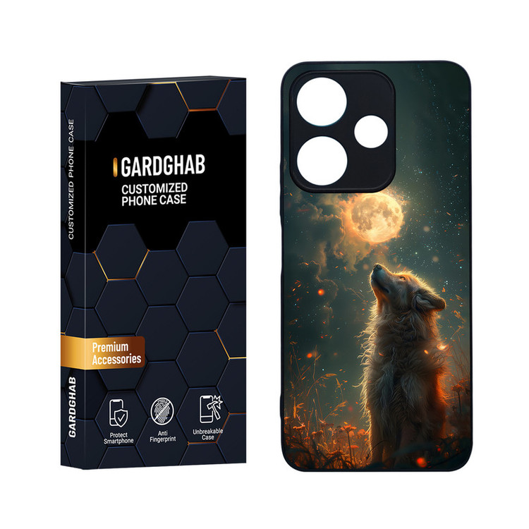 کاور گارد قاب مدل پسرانه مناسب برای گوشی موبایل شیائومی Redmi 13 4G / Poco M6 4G