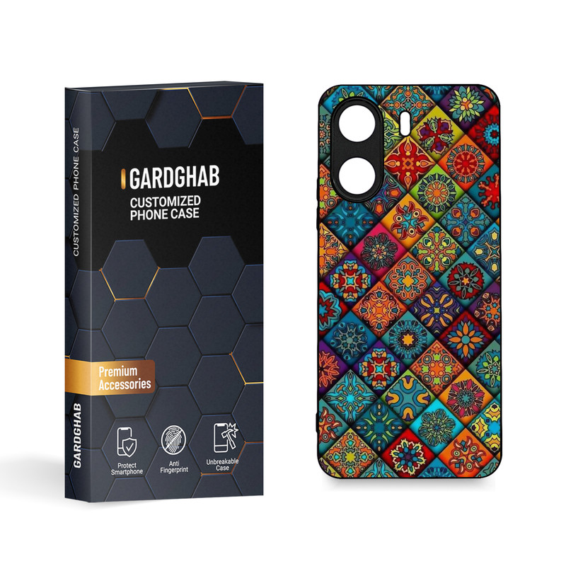 کاور گارد قاب مدل ساده مناسب برای گوشی موبایل شیائومی Redmi 13C 4G / Poco C65