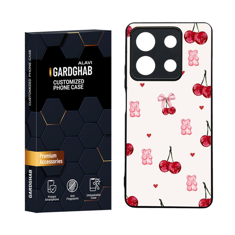 کاور گارد قاب مدل دورژله ای دخترانه مناسب برای گوشی موبایل شیائومی Redmi Note 13 5G