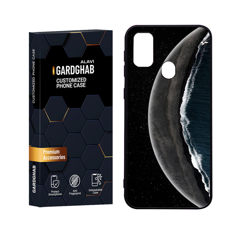 کاور گارد قاب علوی مدل Glass مناسب برای گوشی موبایل سامسونگ Galaxy M21