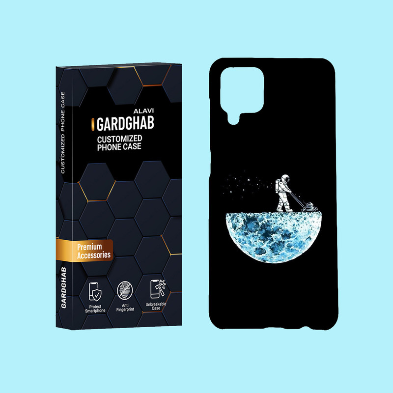 کاور گارد قاب علوی مدل کهکشان مناسب برای گوشی موبایل سامسونگ Galaxy A12