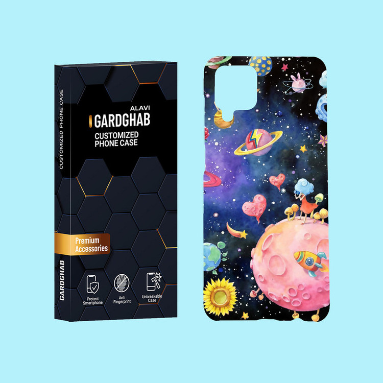 کاور گارد قاب علوی مدل فانتزی مناسب برای گوشی موبایل سامسونگ Galaxy A12