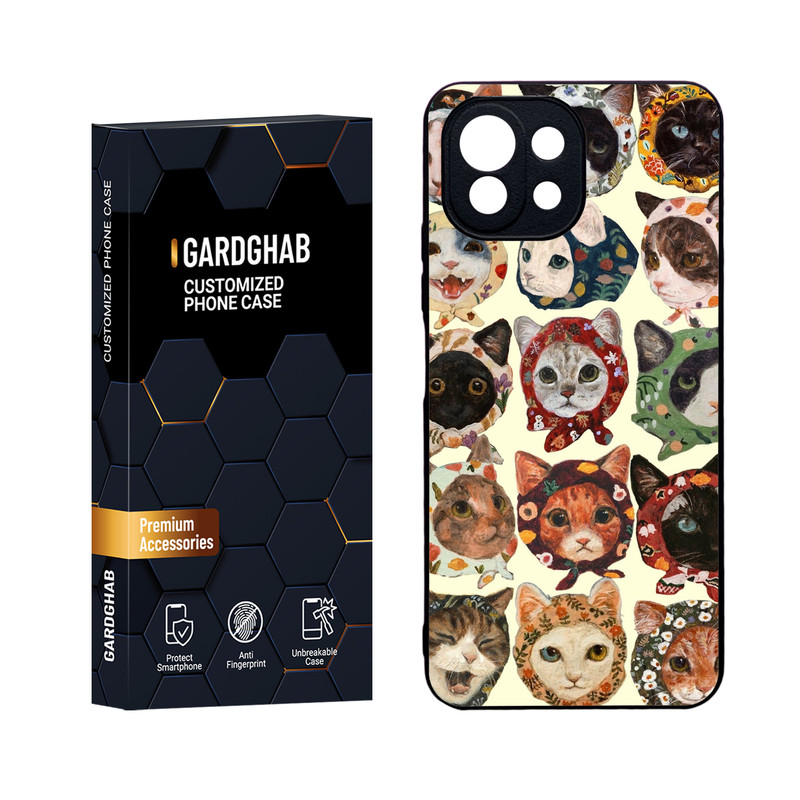 کاور گارد قاب مدل دورژله ای فانتزی مناسب برای گوشی موبایل شیائومی Mi 11 Lite 4G / 5G