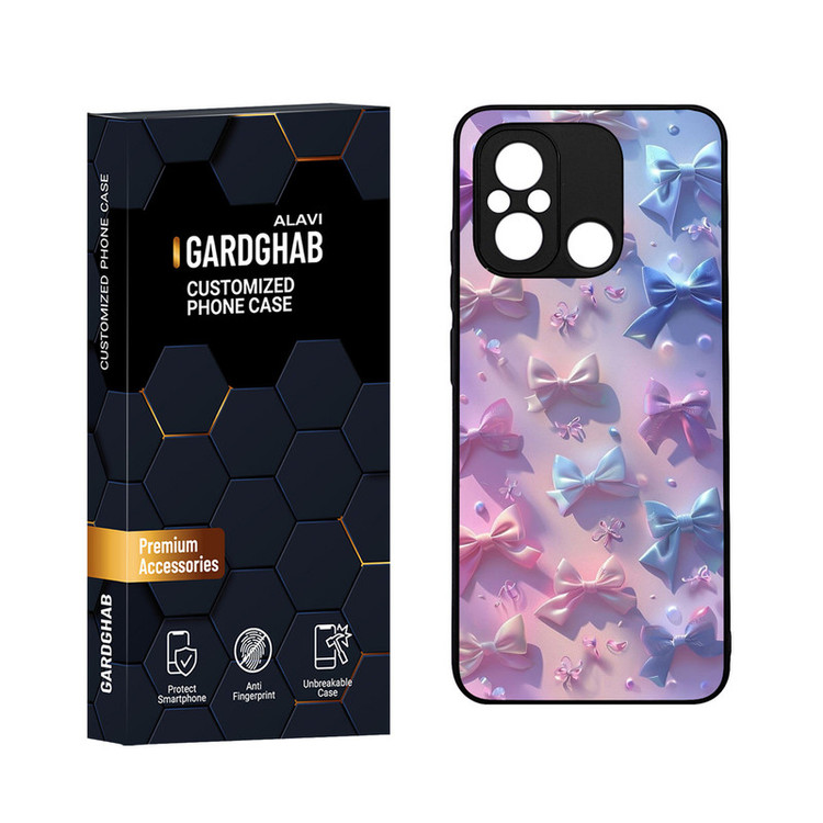 کاور گارد قاب مدل دورژله ای دخترانه مناسب برای گوشی موبایل شیائومی Poco C55 / Redmi 12c
