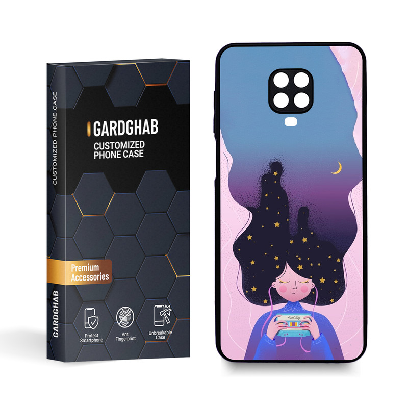 کاور گارد قاب مدل دخترانه مناسب برای گوشی موبایل شیائومی Redmi Note 9s/Note 9 Pro