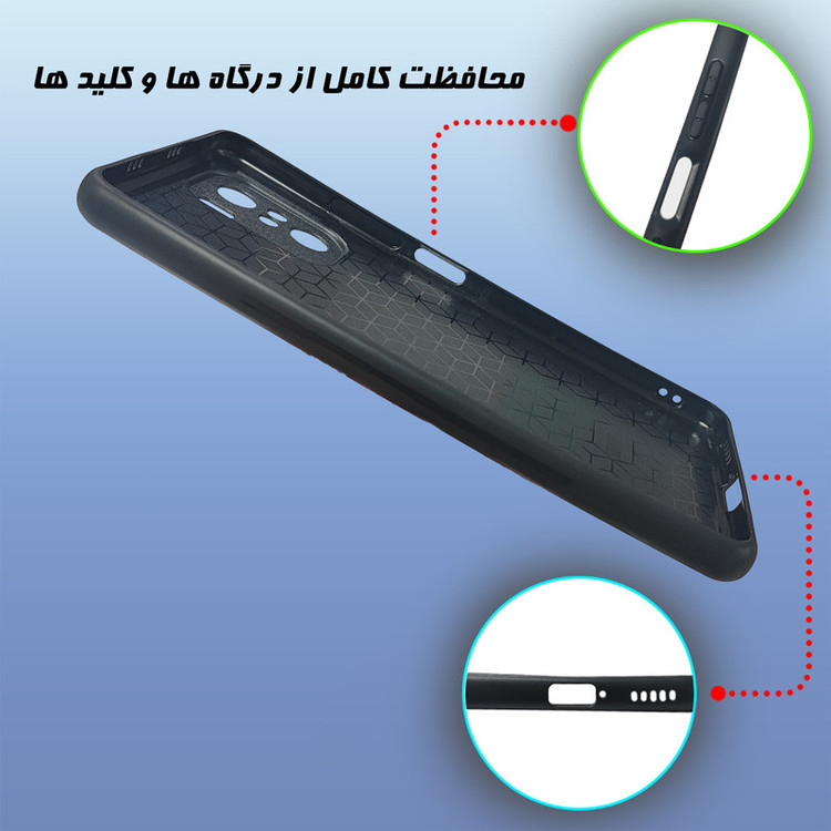 کاور گارد قاب علوی مدل Glass مناسب برای گوشی موبایل شیائومی Poco F3