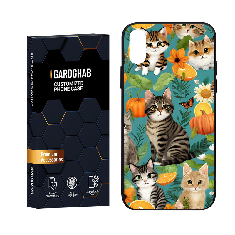 کاور گارد قاب مدل هنری مناسب برای گوشی موبایل اپل iPhone X/Xs