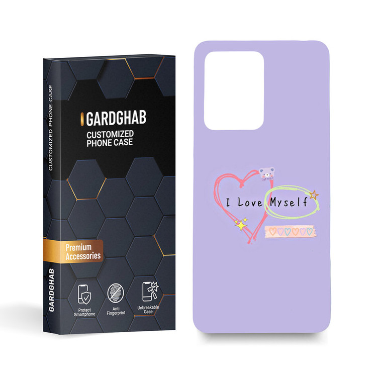 کاور گارد قاب مدل تکست مناسب برای گوشی موبایل شیائومی Redmi Note 12 5g