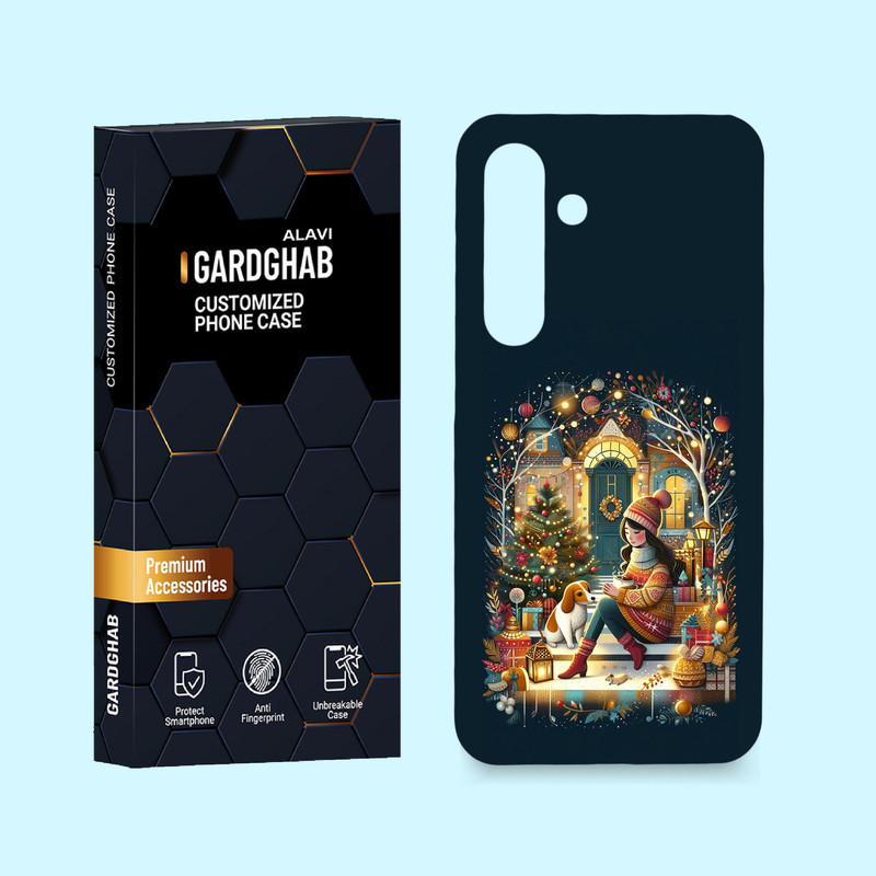 کاور گارد قاب مدل هنری مناسب برای گوشی موبایل سامسونگ Galaxy S24