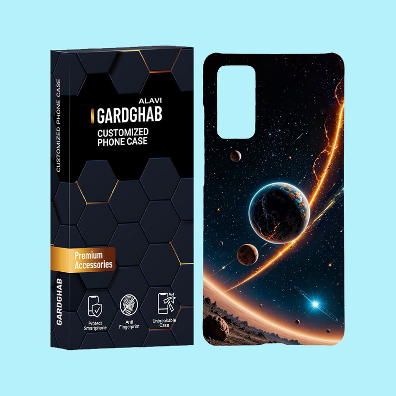 کاور گارد قاب علوی مدل کهکشان مناسب برای گوشی موبایل سامسونگ Galaxy S20 FE