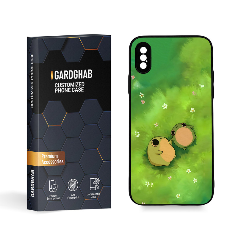 کاور گارد قاب مدل دخترانه مناسب برای گوشی موبایل اپل  iPhone X / XS