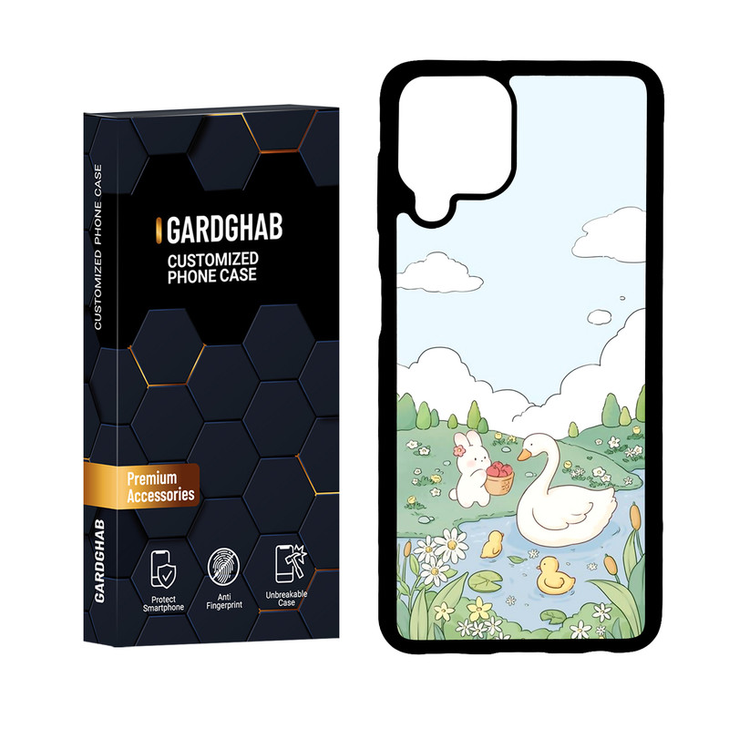 کاور گارد قاب مدل دورژله ای فانتزی مناسب برای گوشی موبایل سامسونگ Galaxy A22 4G