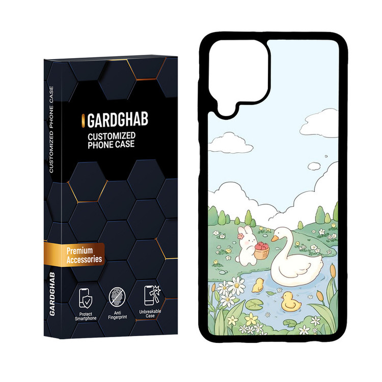 کاور گارد قاب مدل دورژله ای فانتزی مناسب برای گوشی موبایل سامسونگ Galaxy A22 4G