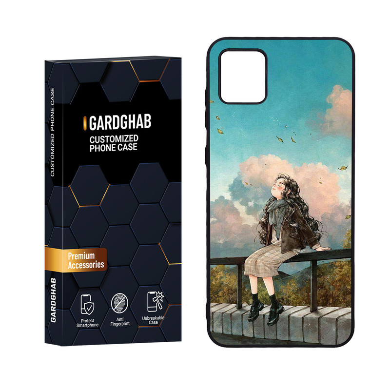 کاور گارد قاب مدل دورژله ای دخترانه مناسب برای گوشی موبایل سامسونگ Galaxy A04 4G