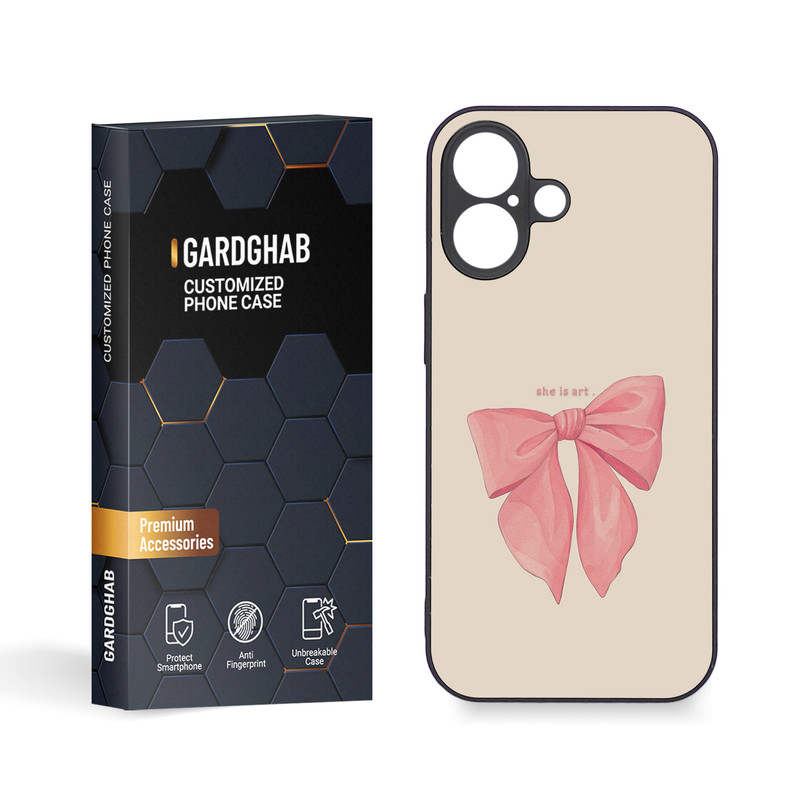 کاور گارد قاب مدل دخترانه مناسب برای گوشی موبایل اپل iPhone 16