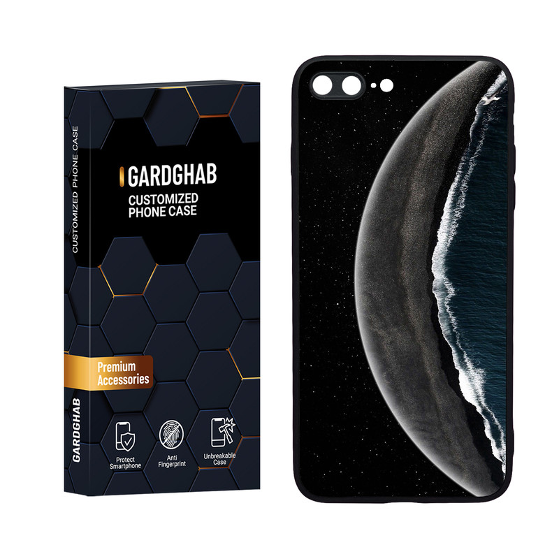 کاور گارد قاب مدل دورژله ای طبیعت مناسب برای گوشی موبایل اپل iPhone 7 Plus / 8 plus
