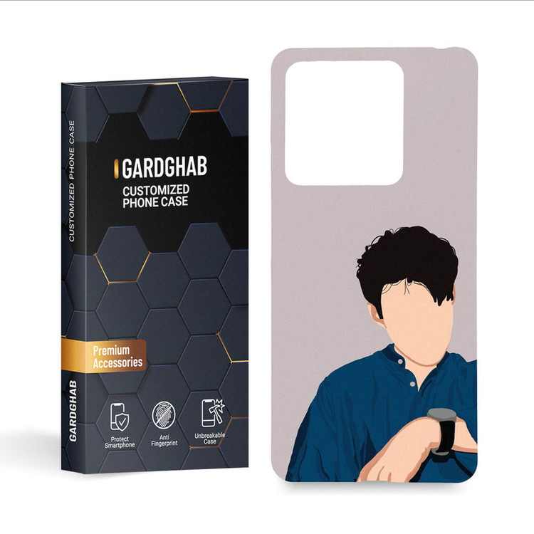 کاور گارد قاب مدل پسرانه مناسب برای گوشی موبایل شیائومی redmi note 13 5g