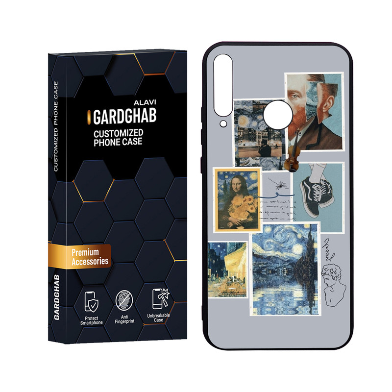 کاور گارد قاب علوی مدل Glass مناسب برای گوشی موبایل هوآوی Y7p