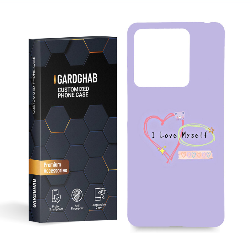 کاور گارد قاب مدل ساده مناسب برای گوشی موبایل شیائومی redmi note 13 5g