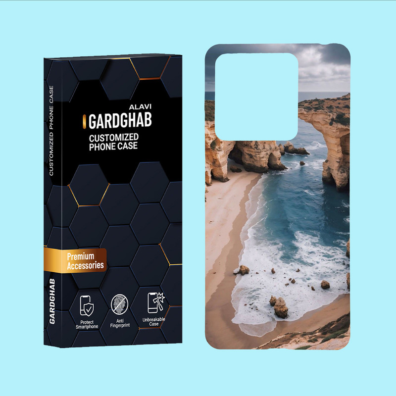 کاور گارد قاب علوی مدل منظره و طبیعت مناسب برای گوشی موبایل شیائومی Redmi Note 13 5G