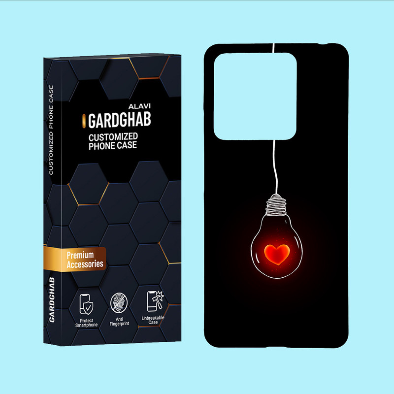 کاور گارد قاب علوی مدل عاشقانه مناسب برای گوشی موبایل شیائومی Redmi Note 13 5G